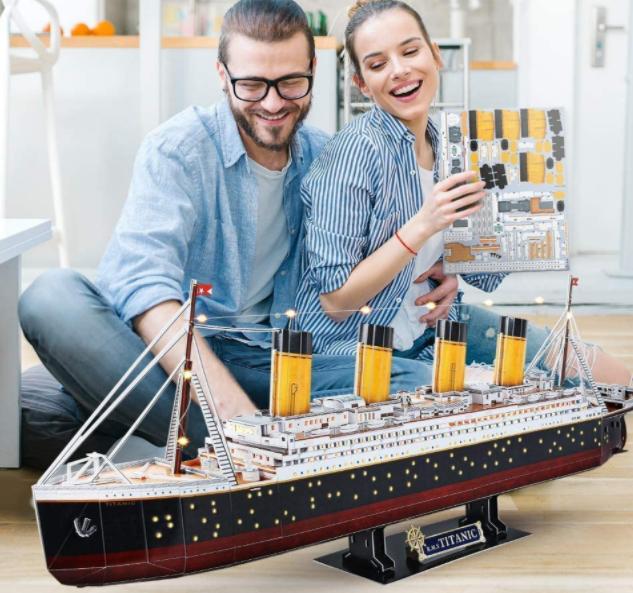 Papierowa układanka do dekoracji domu DIY stadion Puzzle 3D zabawki